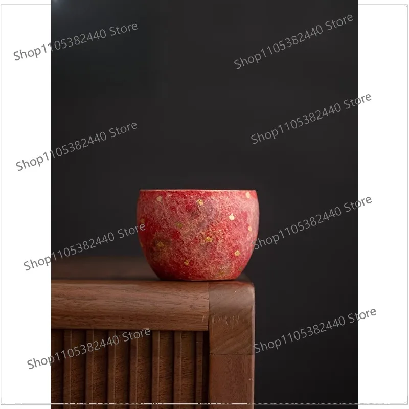 Single master cup Kung Fu tea set Raw mine old rock mud tea cup tea cup