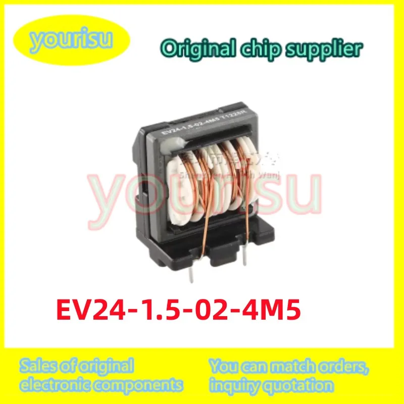 10Pcs/Lot of brand new original EV24-1.5-02-4M5 switch power supply used 4.5 1.5A common mode filter inductor