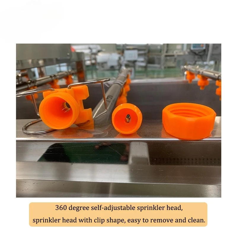 آلة تنظيف الفقاعات معدات تنظيف الفواكه والخضروات معدات تنظيف البقدونس الفقاعية التجارية #4