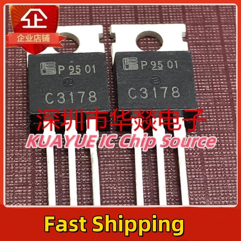 10PCS-30PCS  C3178  2SC3178   TO-220  850V  2A    Quality Fast Shipping  In Stock
