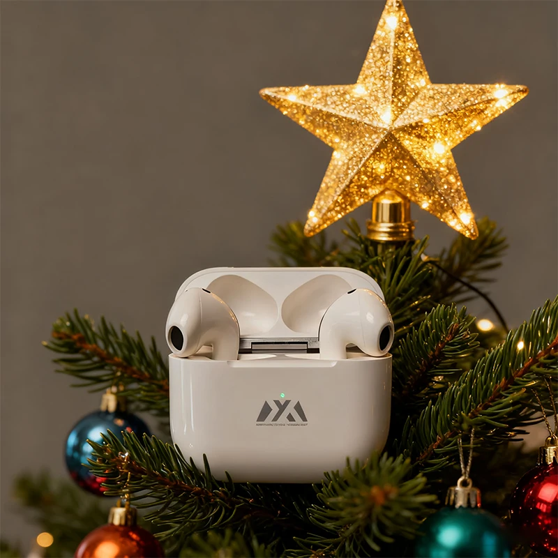 AT1 MYX- سماعات أذن بلوتوث لاسلكية مع عمر بطارية 24 ساعة، مثالية للاستمتاع بالكارول لعيد الميلاد طوال اليوم. #3