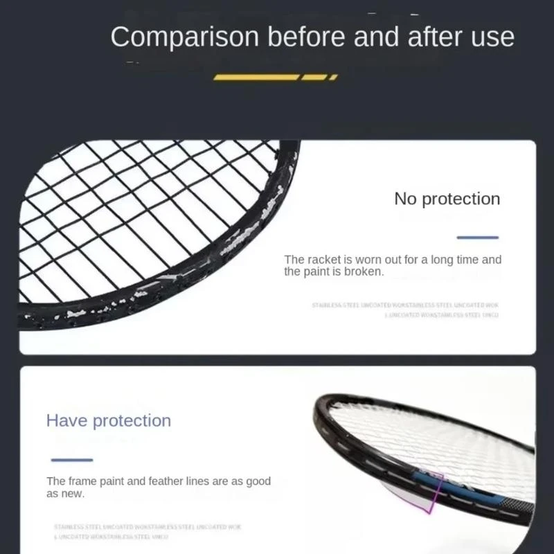 Versatile Racket Frame Protectors Essential Badminton Racket Frame Guard - Image 4