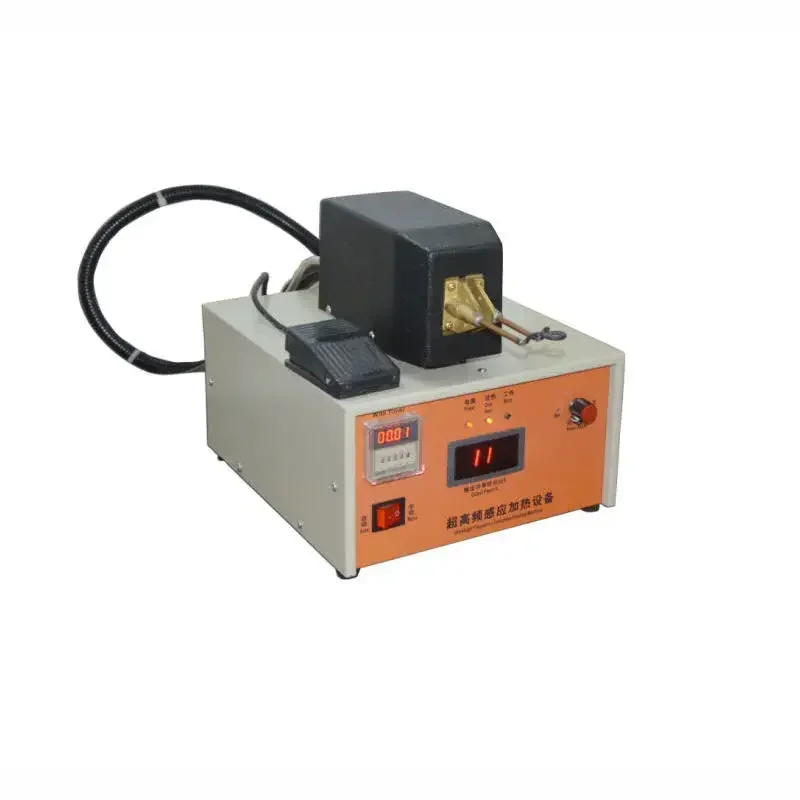 Stainless Steel 220V Electromagnetic Induction Heater for Brazing Spectacle Frames 1MHz UHF Heater Brazing of Copper Wire