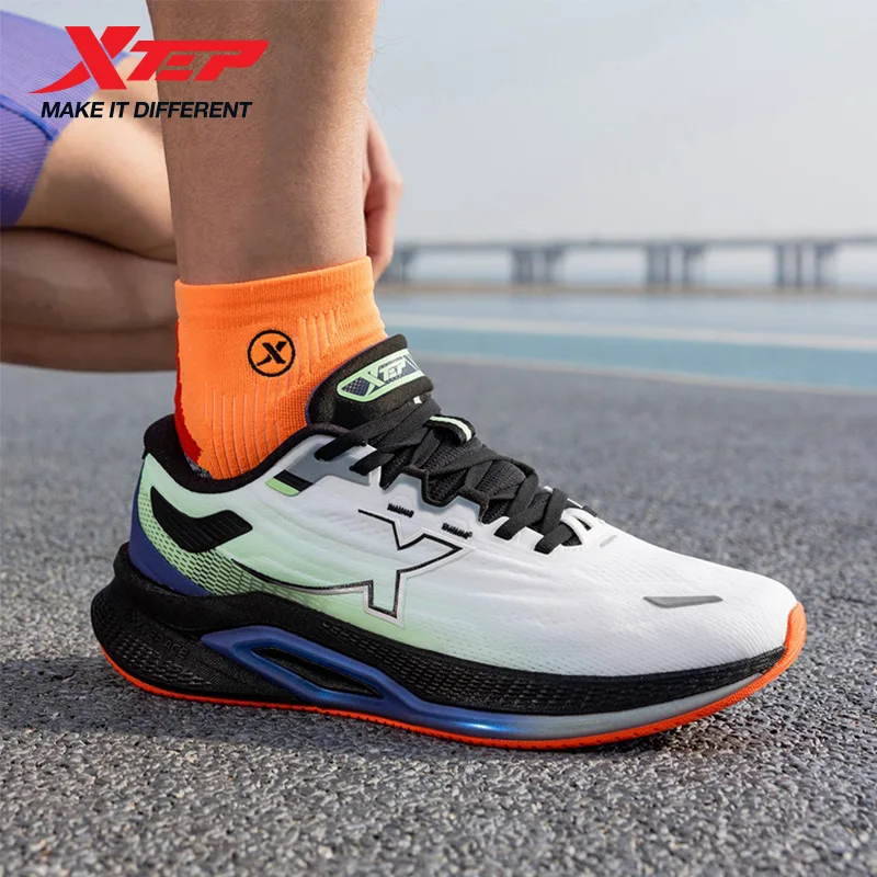 

Xtep Tancheng 2.0 Professional Running Shoes for Men 2025 Spring Shock-absorbing Rebound Mesh Breathable Sneakers 975119110020