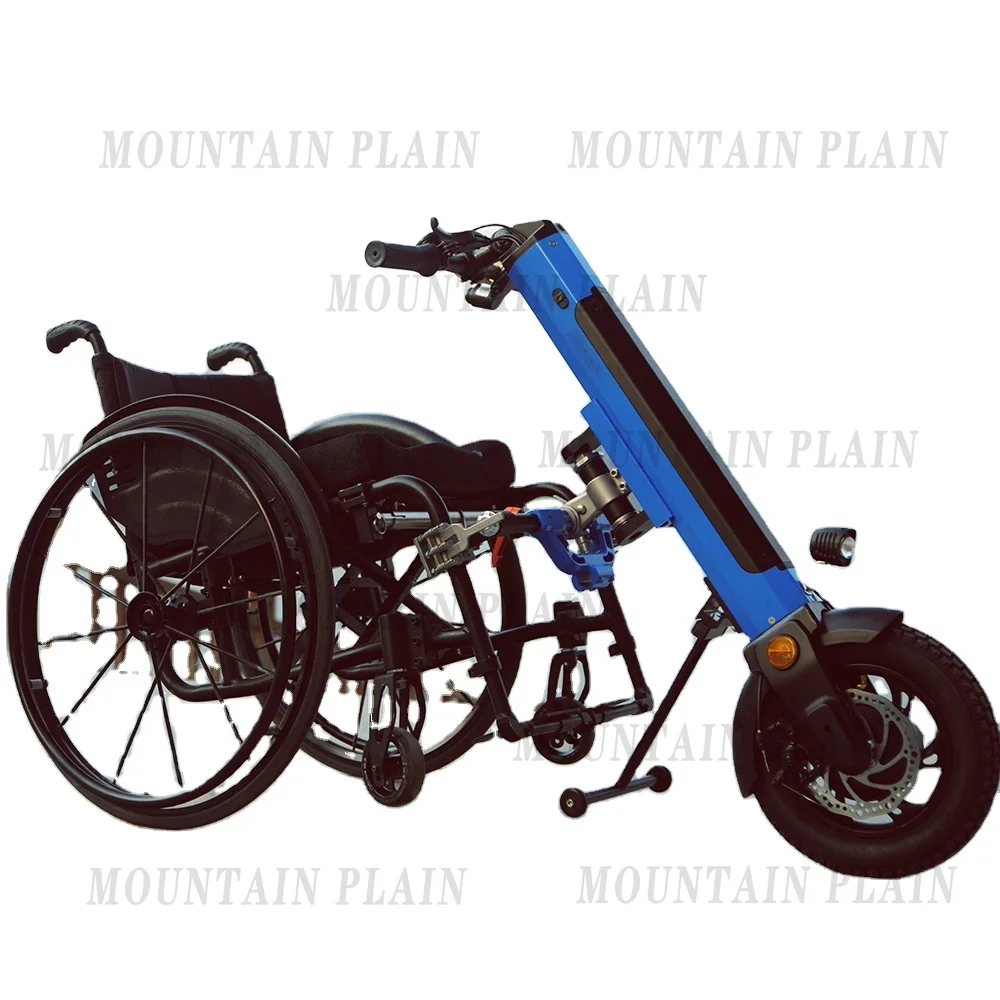 350W 13ah Electric Handcycle Handbike Tricycle Wheelchairs Attachment Motor for Sport Wheelchair