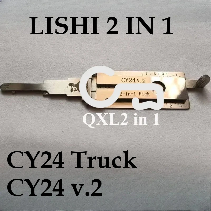 

Repair Tools Lishi CY24 2in1 OLS-CY24-TRUCK-AG Is Designed To Work on Commercial Vehicles Only Can NOT Be Used on Regular Cars.