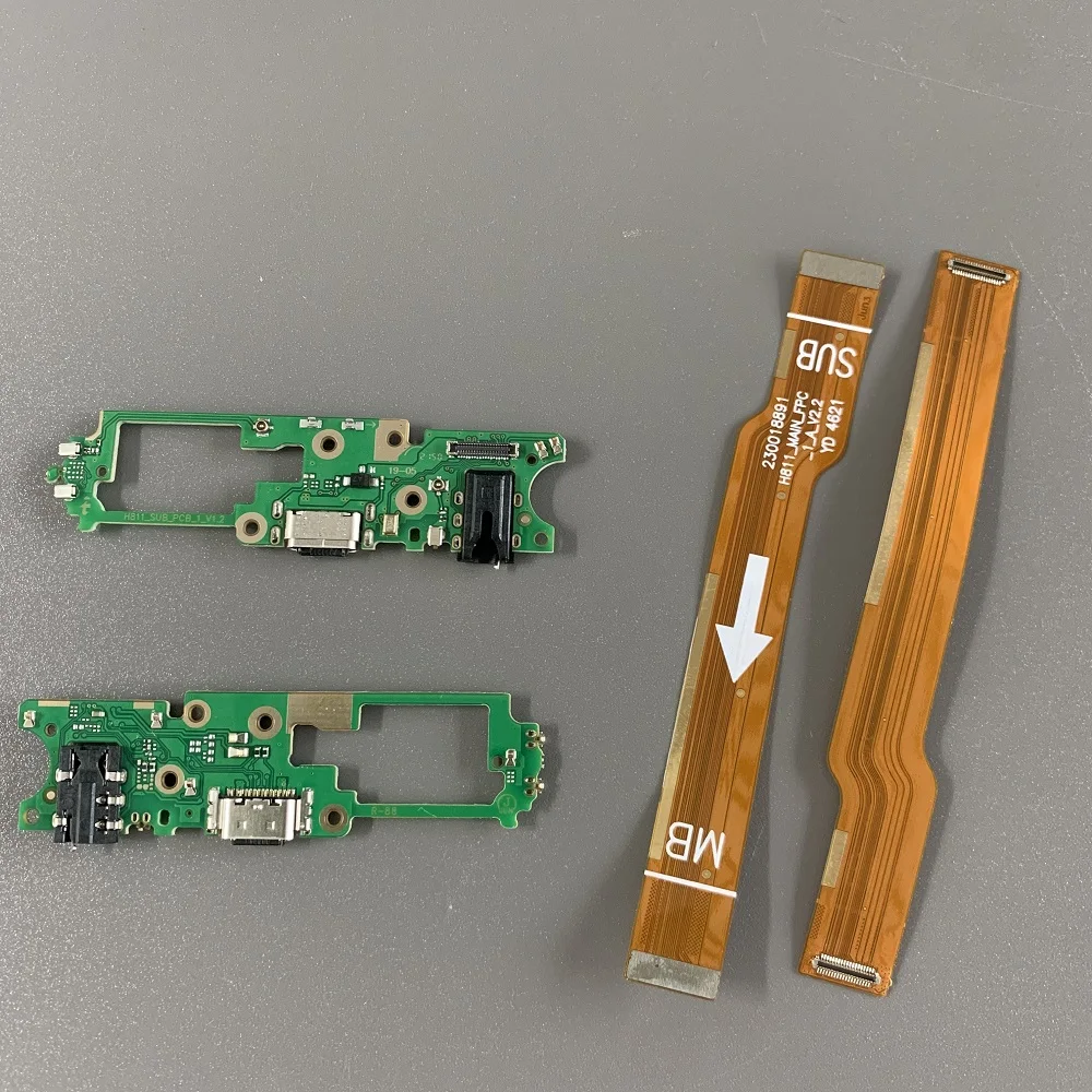 

CH9 Main Flex для Tecno Camon 18 Premier CH9 CH9N USB-порт зарядного устройства, разъем аудиоразъема, гибкий кабель для микрофона, зарядная плата