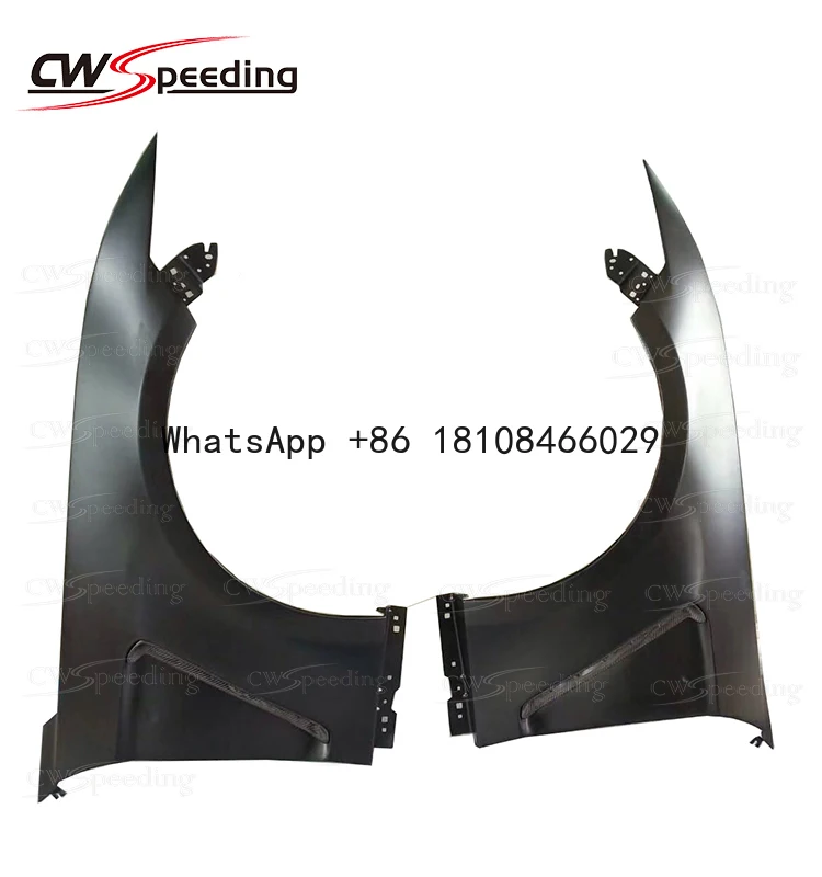 

2014 2015 2016 2017 GT350 STYLE HALF CARBON FIBER FRONT FENDER FOR FORD MUSTANG BODY KIT