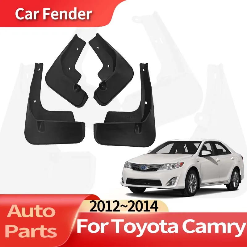 

Auto Accessories For Toyota Camry 2012~2014 LE XLE S SE XSE Fender Anti-sand Splash Mud Guard Skin Punch-free Installation Tools