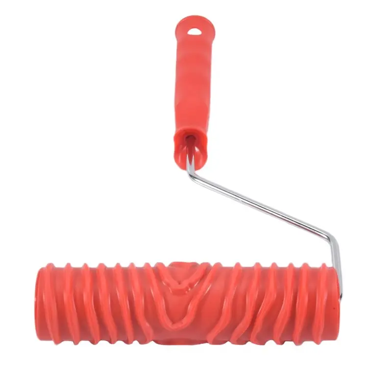 AEE4-7 Inches Paint Roller DIY Wall Decoration Tool 7 Inches For Textured Wood-Grain Design