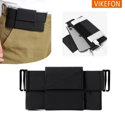 VIKEFON Sports Waist Phone Holder - Portable, Hidden Carry Pouch For Men and Women - Versatile Use For Work, Sports, and Travel