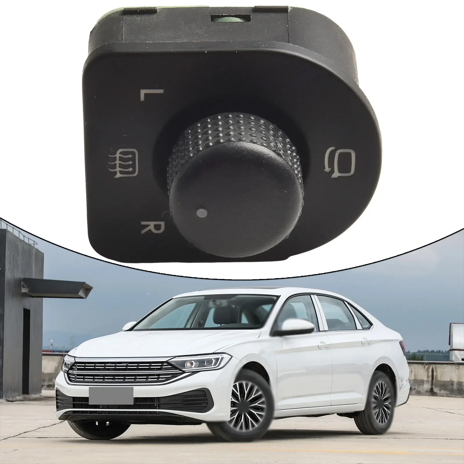 

High Performance Mirror Adjustment Switch 7E1959565 for Transporter T5 & Compatible with For Fox and For Campmonb