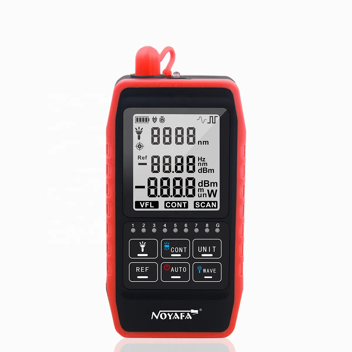 NOYAFA Optical Power Meter NF-908 Multi-function Fiber Tester Network Cable Test Optical Fiber Tester