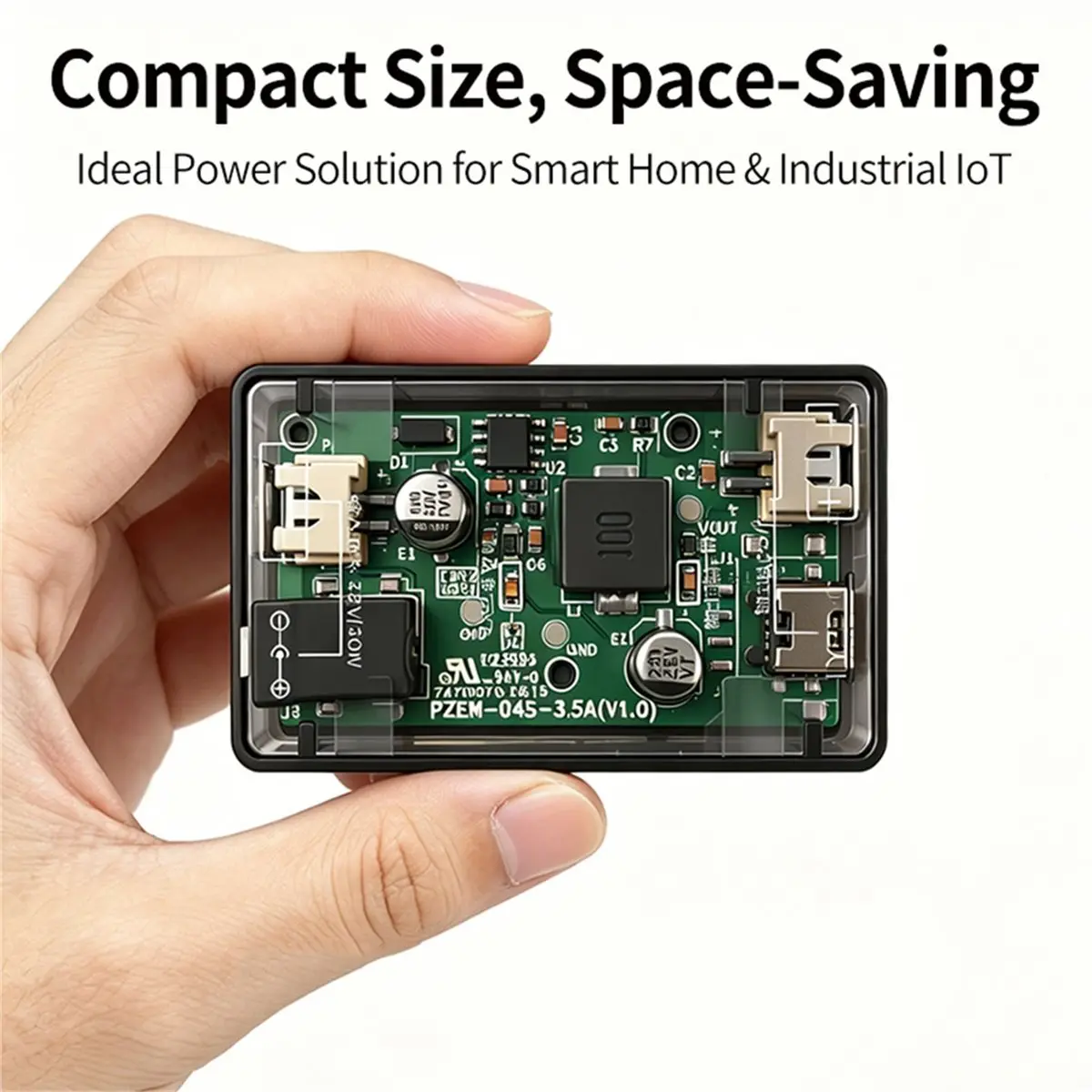 update. Step-Down DC-DC Power Module Converter 6-32V Wide Voltage 5V Output 3.5A Automotive Industrial Communication USB view 5