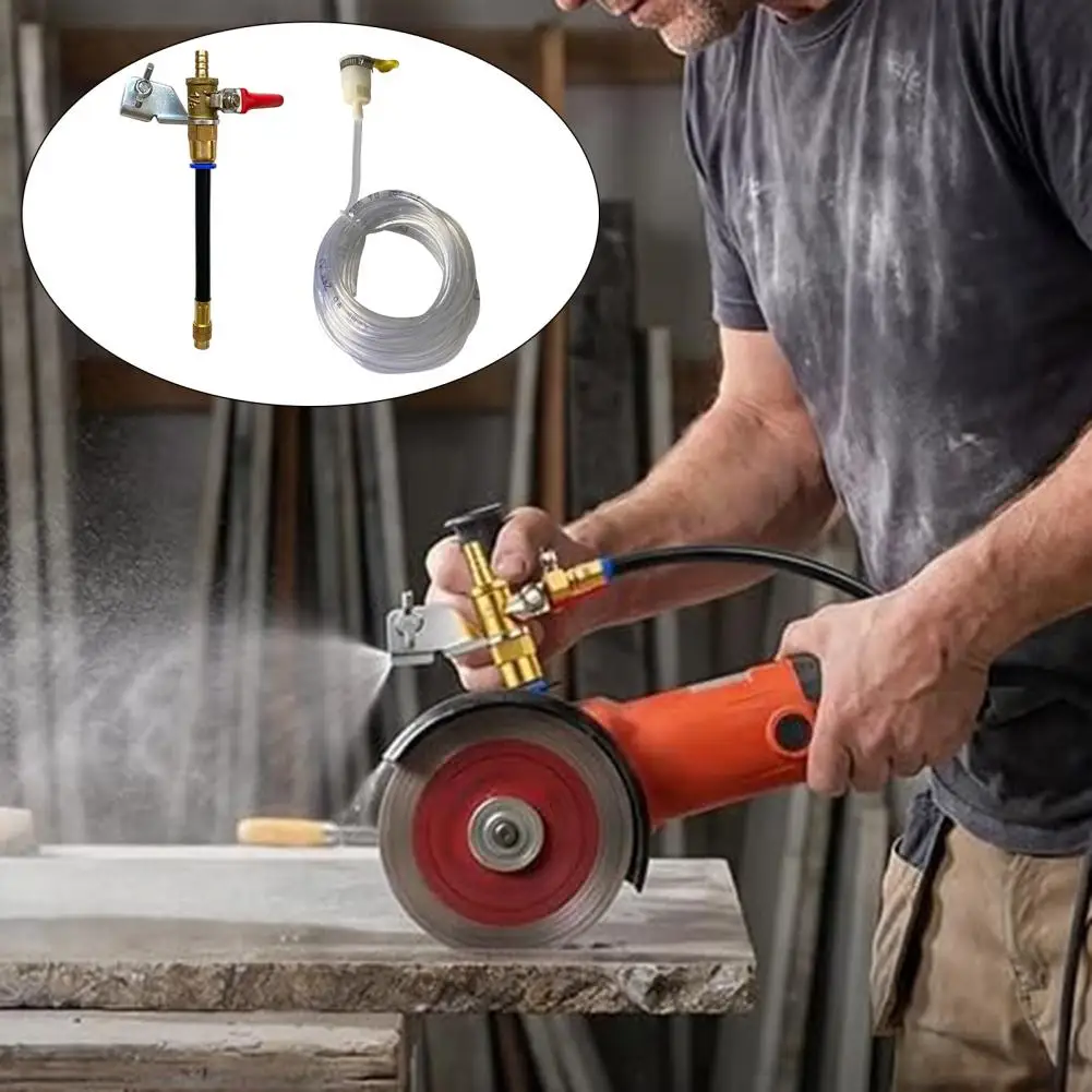 Angle Grinder Water Spray Attachment Dust Remover Water Sprayer for Cutting Machine Angle Grinder Misting System Attachment