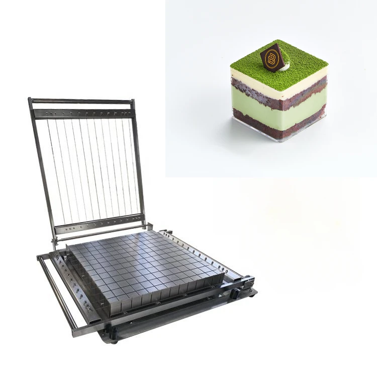 Manual Cheesecake Cube Cutter: Commercial Food Cutting Tool