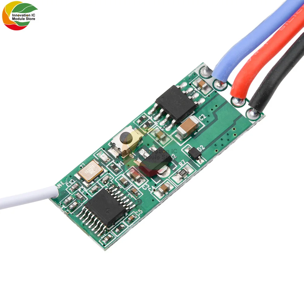 12V DC Motor Drive Forwards and Reverse Controller Module Switch 433Mhz Motor Controller for Rolling Door Electric Curtains