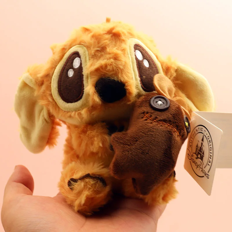 ファンタスティック・スティッチぬいぐるみ　巻き毛ゴールドスティッチ人形　ぬいぐるみ　可愛いペンダント　バックパックペンダント　女の子男の子　お祭り　キュートなギフト