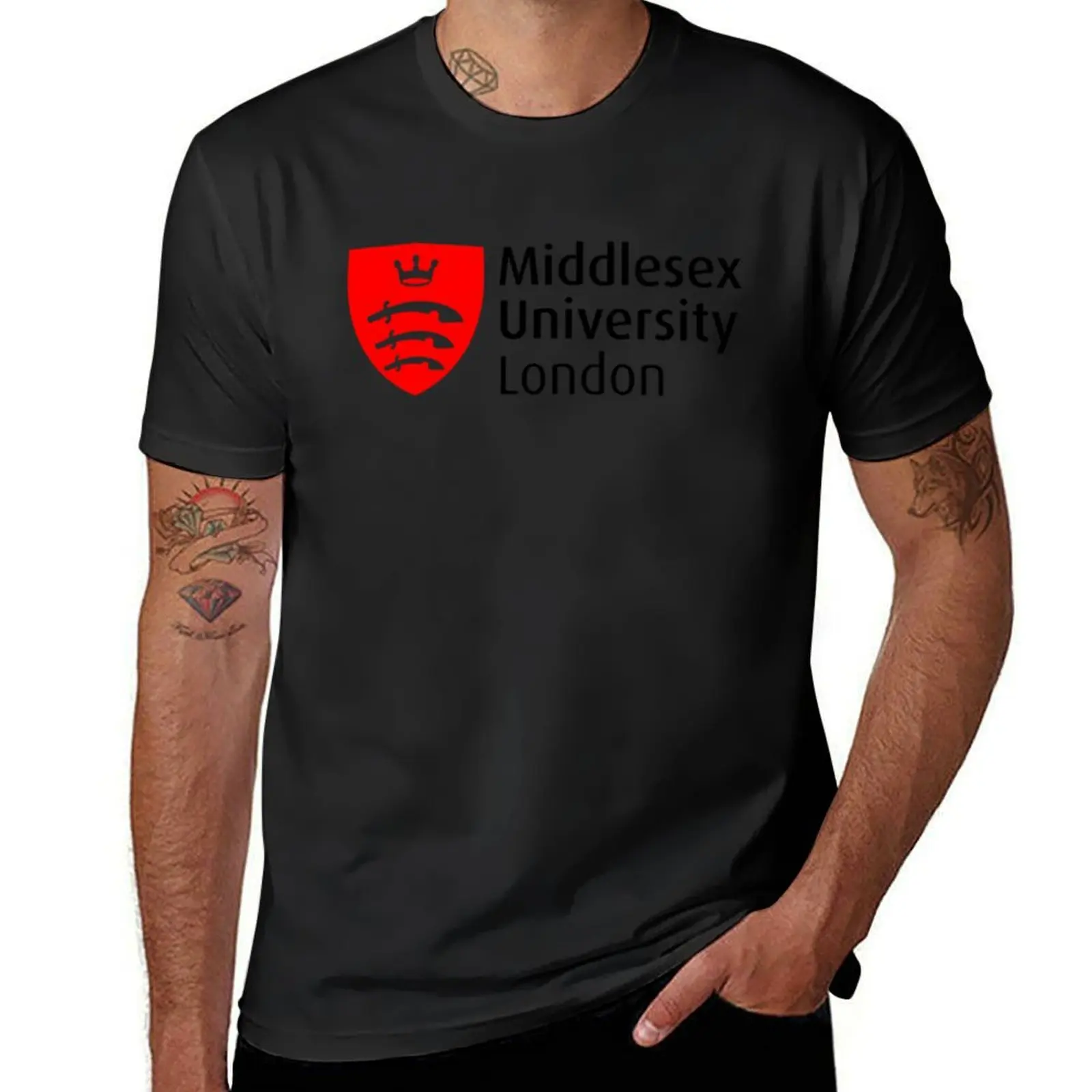 Middlesex University London(MUL) T-Shirt plus size tops cute tops mens vintage t shirts