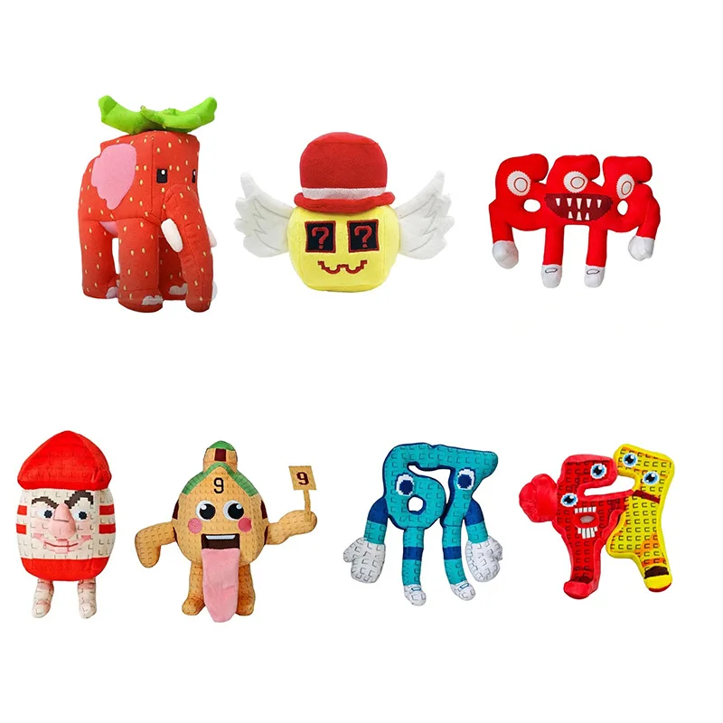 جديد سرقة الدماغ Esok School Plush الساخن لعبة الطرفية بلوشي لطيف الكرتون رقم. 9 لعبة دمية محشوة منزلية هدية لمحبي الألعاب