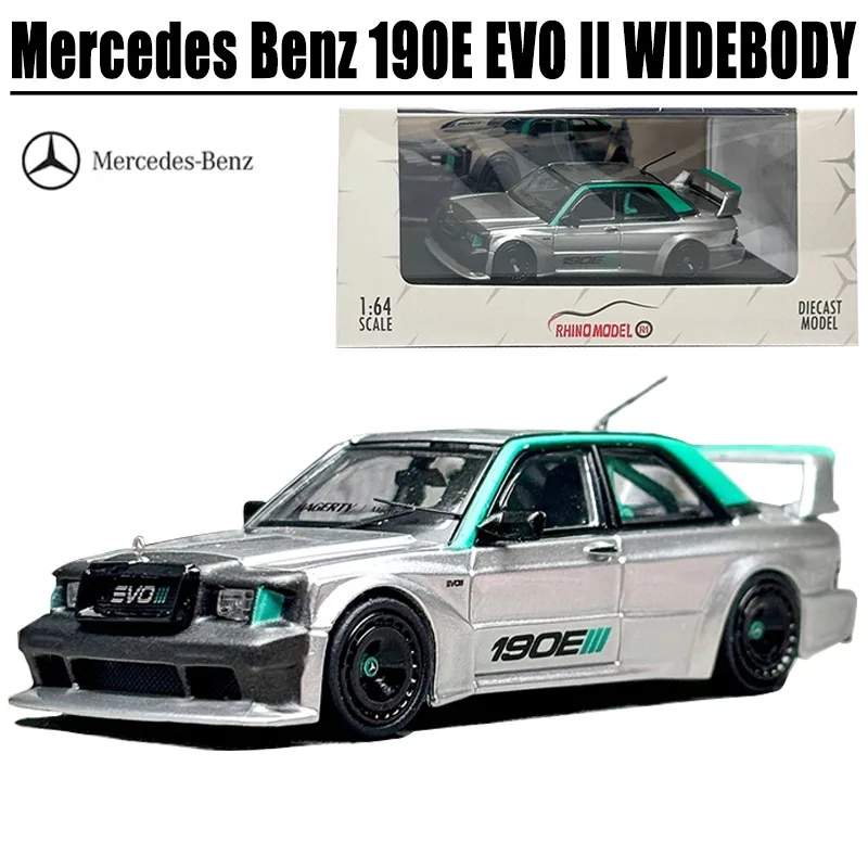 

RM Scale 1/64 Mercedes Benz 190E EVO II WIDEBODY Limited Edition Alloy Toy Motor Vehicle Diecast Metal Model Gifts