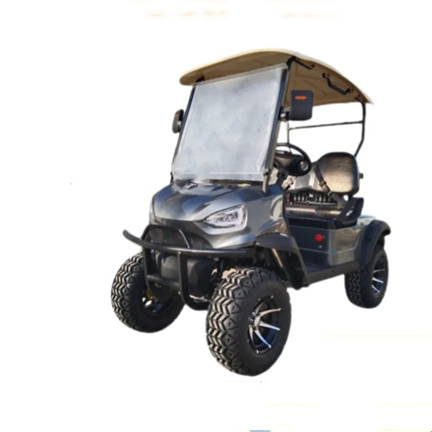 Professional Design Supplier Electric 2024 Hot Selling 72V Brand Electric Golf Cart Factory Price Customized LED Light Bar