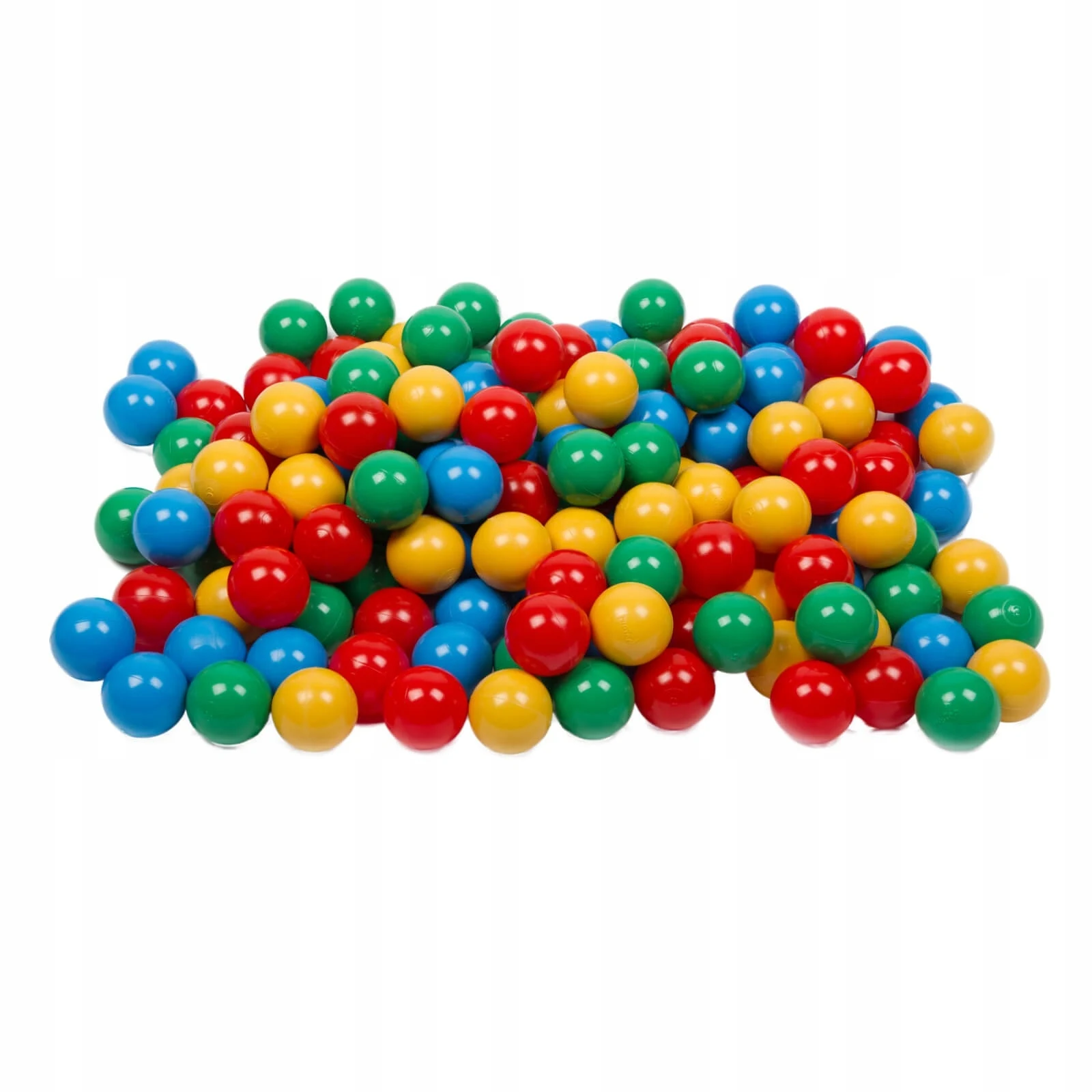 MISIOO Dry Pool Balls, 6 cm, 200 PCs: blue, green, red, yellow