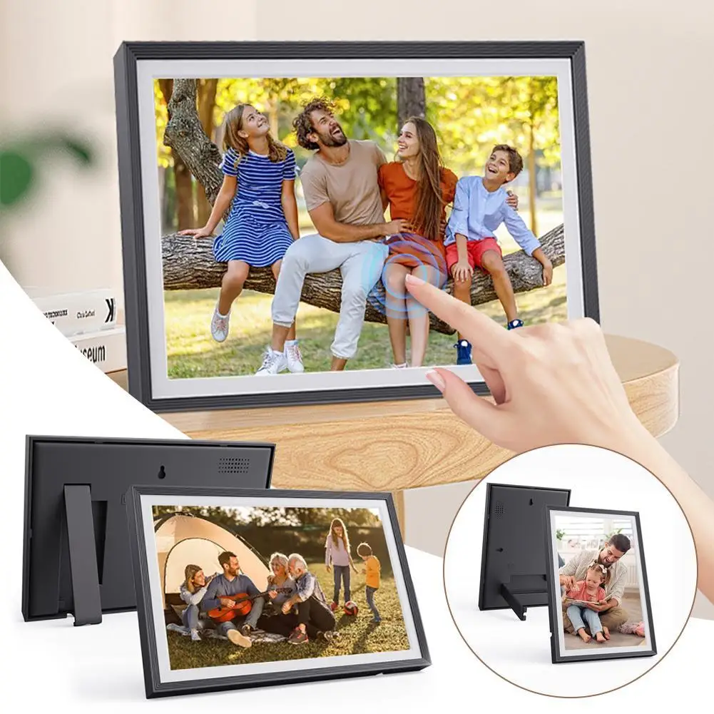 Frameo 10 Inch Digital Photo Frame 1280x800IPS HD Cloud Smart Digital Photo Frame 32GB Auto Play Smart Photo Album