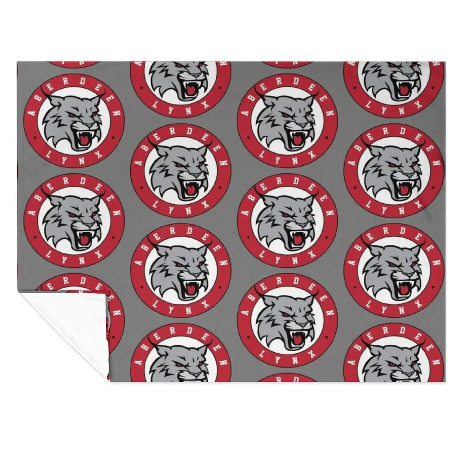 

RED Lynx Logo Throw Blanket Luxury Throw Summer Beddings manga Furrys Blankets