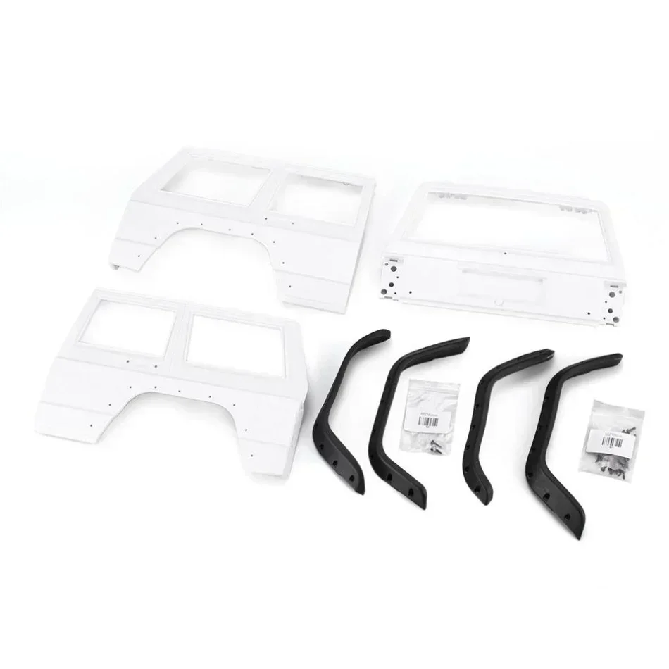 Plástico duro 12.3 polegadas 313mm distância entre eixos Cherokee corpo escudo para 1/10 RC Crawler Axial SCX10 & SCX10 II 90046 90047