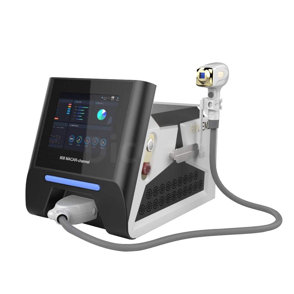 

2500W Diode Laser 808nm Painless Hair Removal Machine Skin Rejuvenation Fast Permanent Hair Remover Machine With 755/808/1064nm