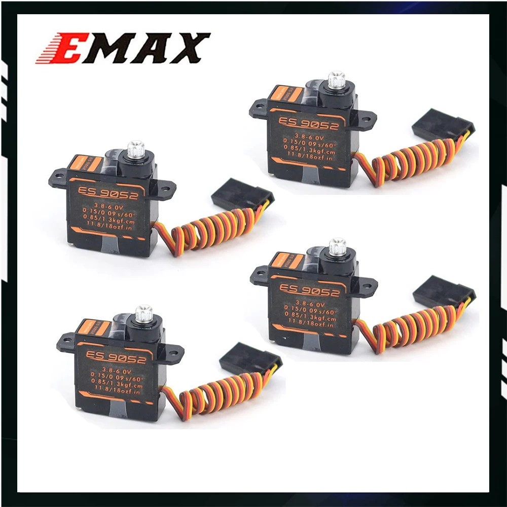 EMAX ES9052MD Servo de metal digital 5,5g com engrenagens para drone de avião RC FPV