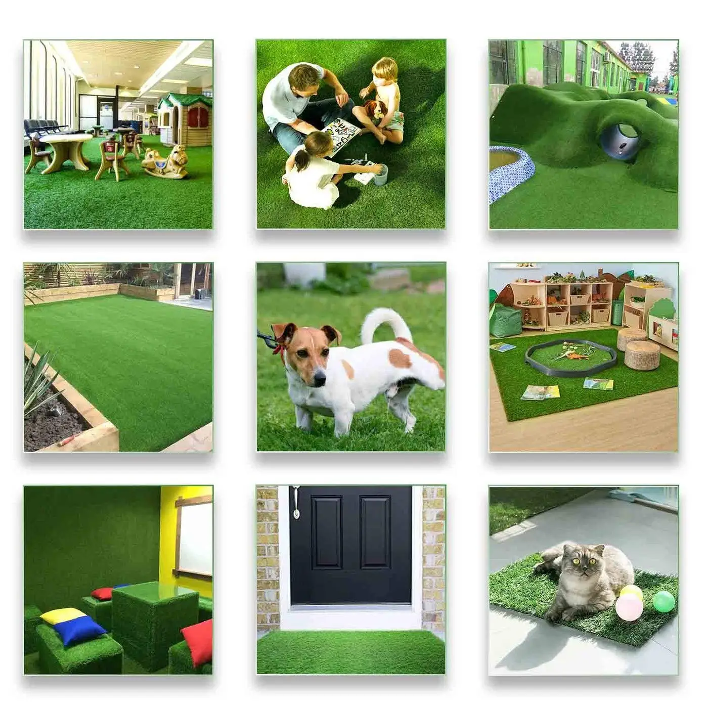 1.38Inch Artificial Grass Turf 10FTX20FT(200 Square FT), Customized