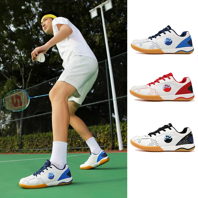 Men Professional Table Tennis Shoes Couple Badminton Shoes Competition Tennis Training Sneakers Men's Sports Shoes Zapatillas