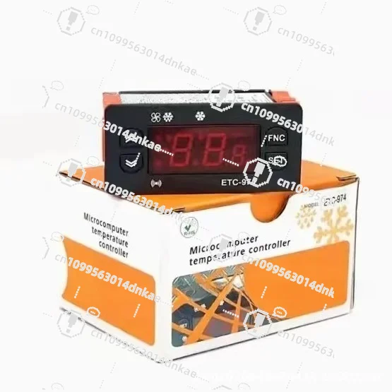 Refrigerator Freezer Refrigeration Thermostat ETC-974 Intelligent Digital Display Temperature and Humidity Controller