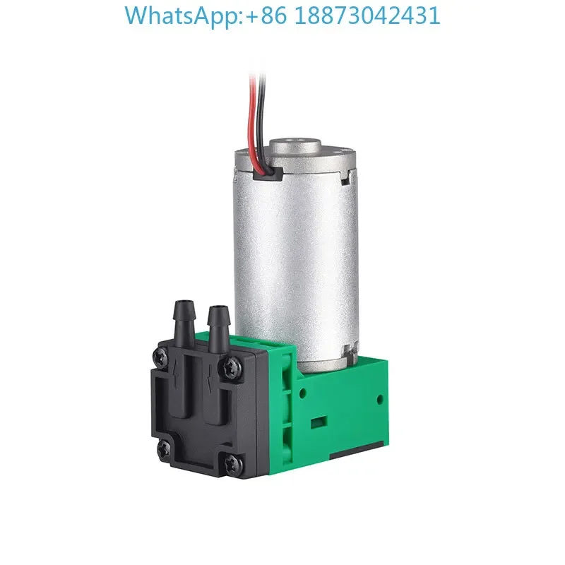 Micro vacuum pump 12v negative pressure pump Gas analysis sampling diaphragm pump electric 24v oil-free.