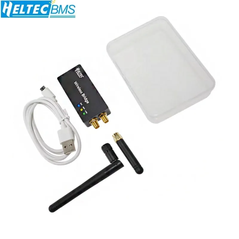 LoRa Wireless Bridge With Antenna “WiFi/Bluetooth – LoRa” signals ESP32 SX1276 Support the Arduino Environment Heltec IOT sensor