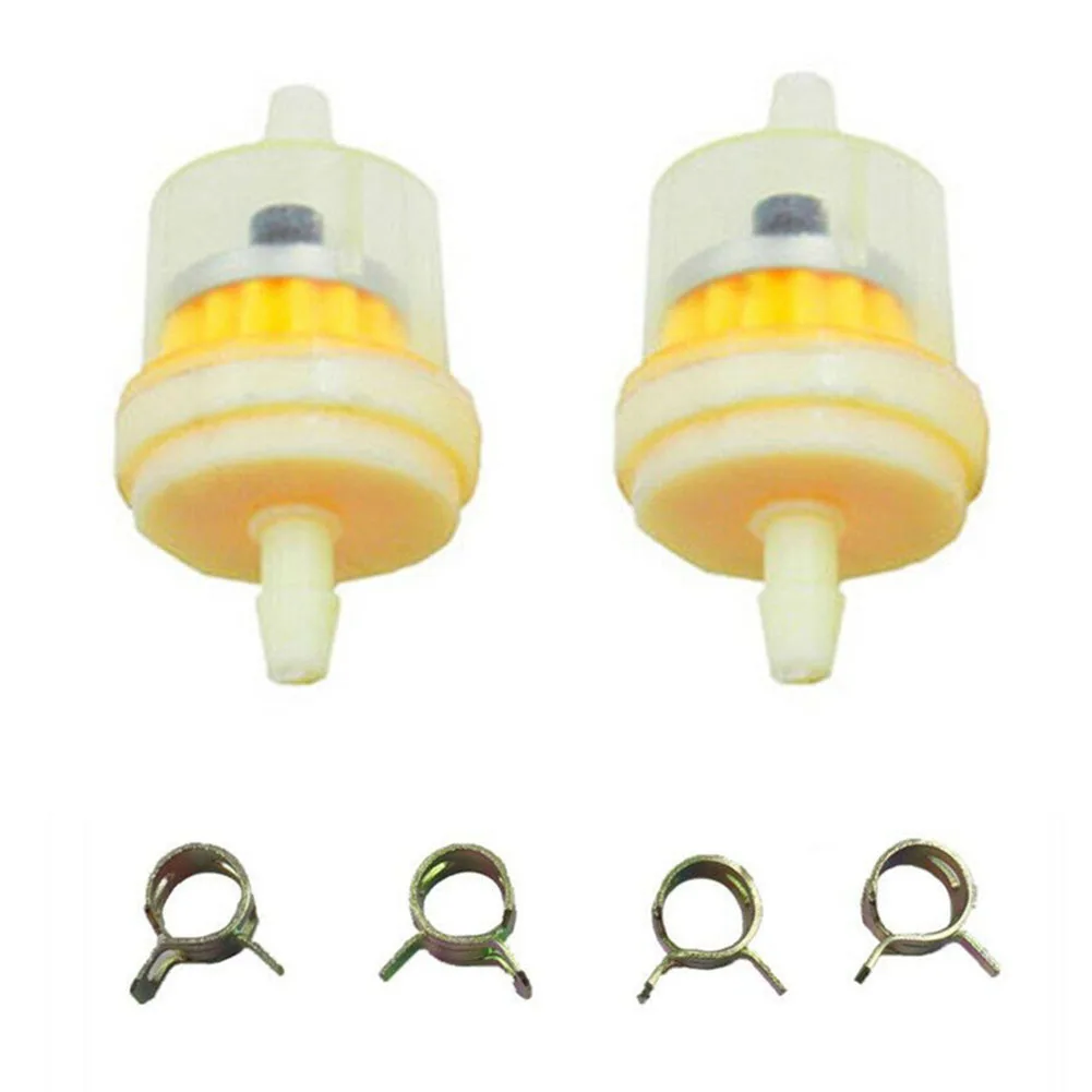 Fuel Line Hose and 691035 Fuel Filter Compatible with Small Engines Includes Hose Clamps Replaces 395051R and 499742