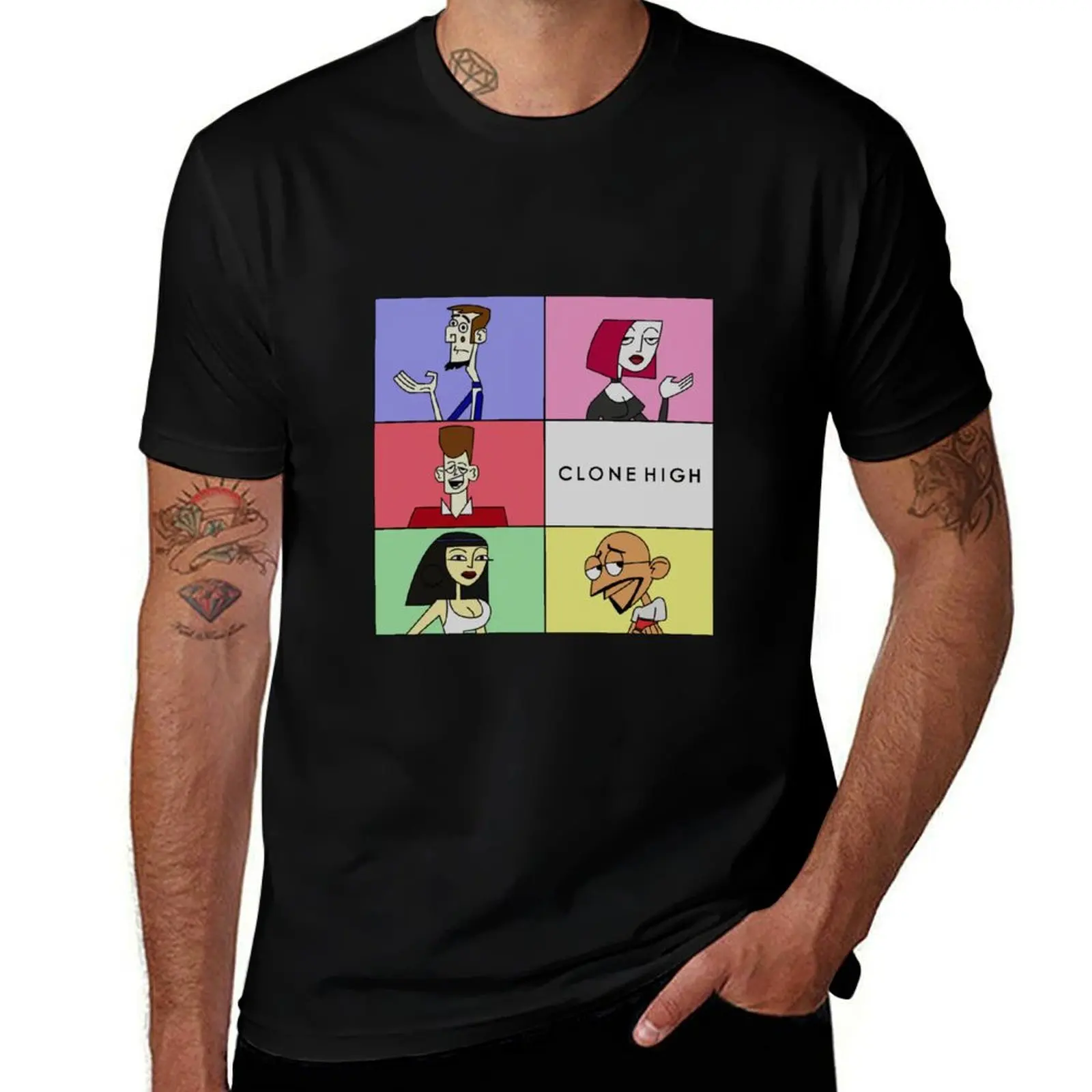 

Clone High Square Frame Design T-Shirt t shirt personalised man t shirt luxury T-Shirt