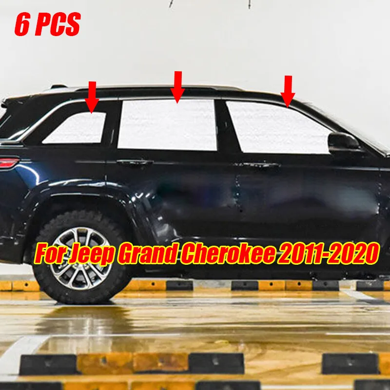 

For Jeep Grand Cherokee 2011-2020 Side Window Privacy Sunshade Cover 6pcs