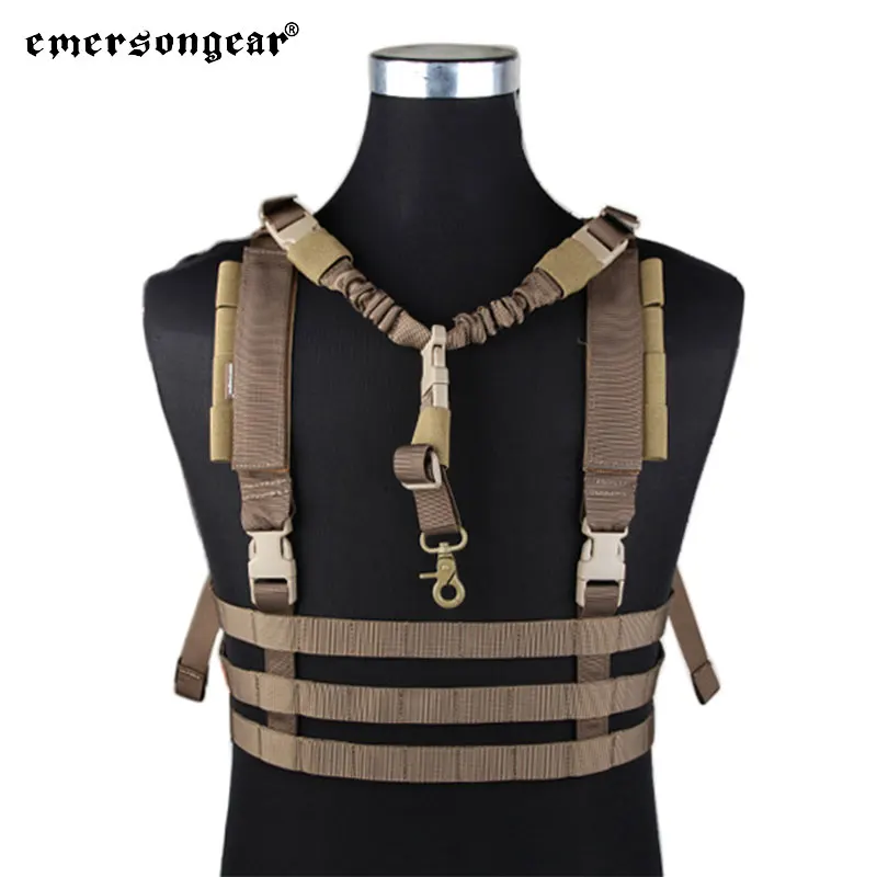 Emersongear Taktisches MOLLE-System Low Profile Chest Rig ROC-Quick Release Training Airsoft Jagd Schießen Outdoor Nylon – Detail 2