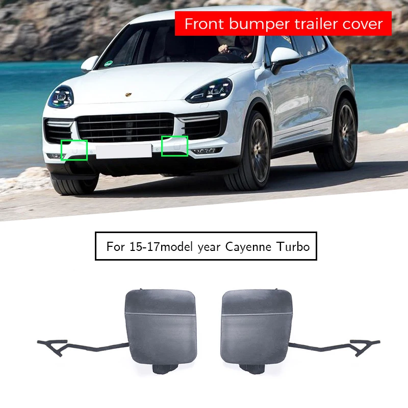 

95850515510G2X 65850515610G2X front bumper trailer cover for porsche cayenne turbo 958.2 2015-2017