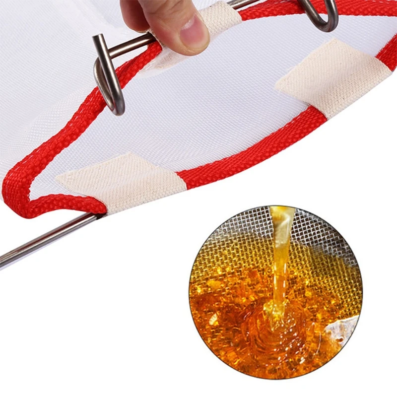 Beekeeping Equipment Honey Strainer Filter Honey Sifter Fondant Filter Bag Honey Flow Filter Mesh Nylon Bag