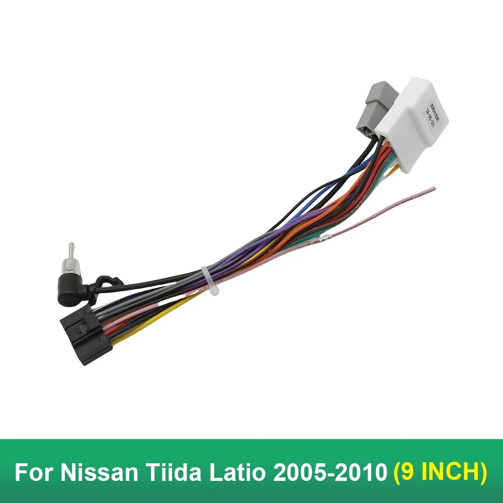 9 Inch Auto Frame Fascia Adapter Voor Nissan Tiida 2005-2010 Android Radio Dash Fitting Panel Kit