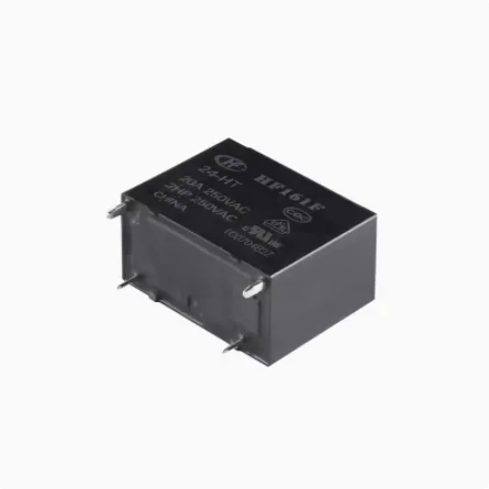 1PCS Relay HF161F/24-HT 24VDC 4 pins, one set normally open, small high power relay