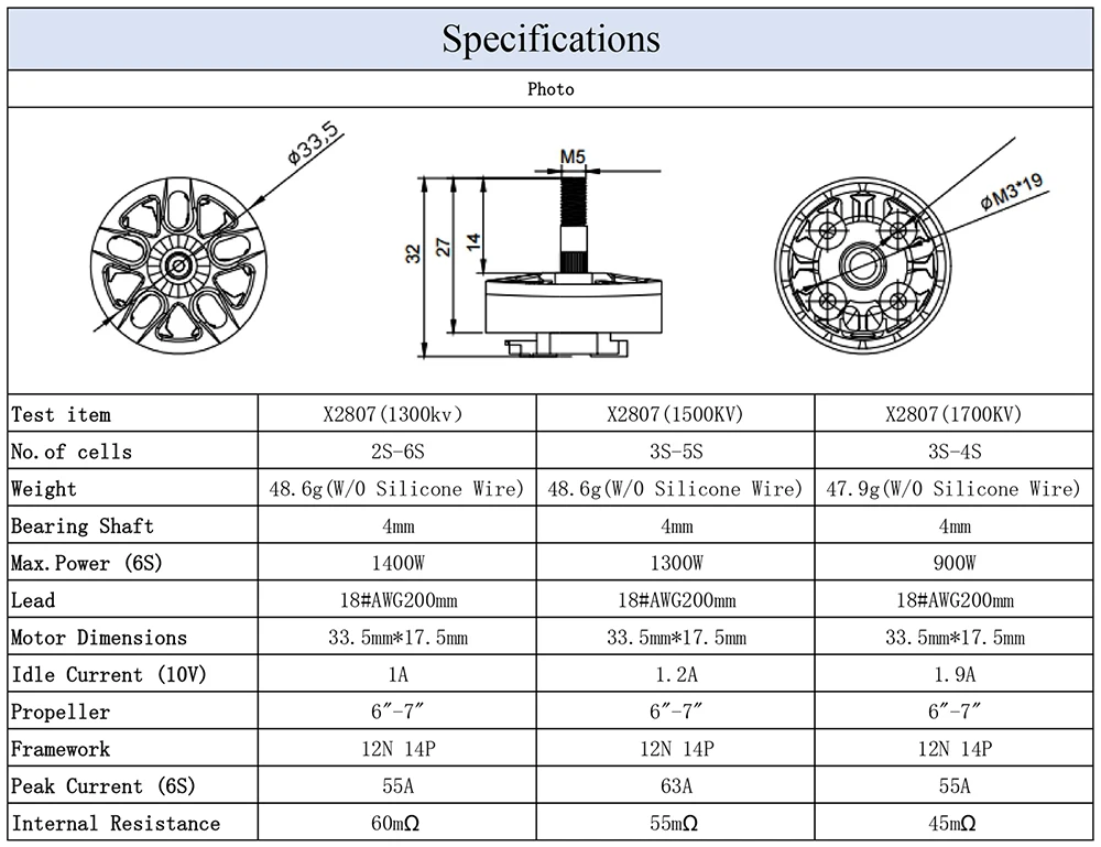 9IMOD Mark4 7inch 295mm Wheelbase Carbon Fiber Frame 5mm Arm X2807 1300KV Brushless Motor 7inch Propeller for 7\