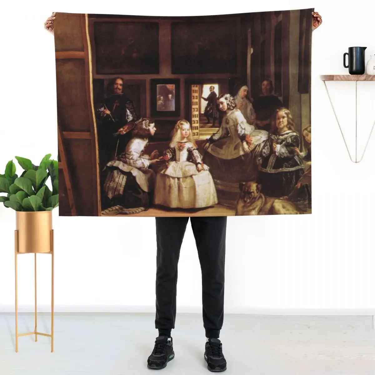 Las Meninas by Diego Velazquez Throw Blanket Sofa Throw Hair Personalized Gift Thermals For Travel Winter beds Plaid Blankets