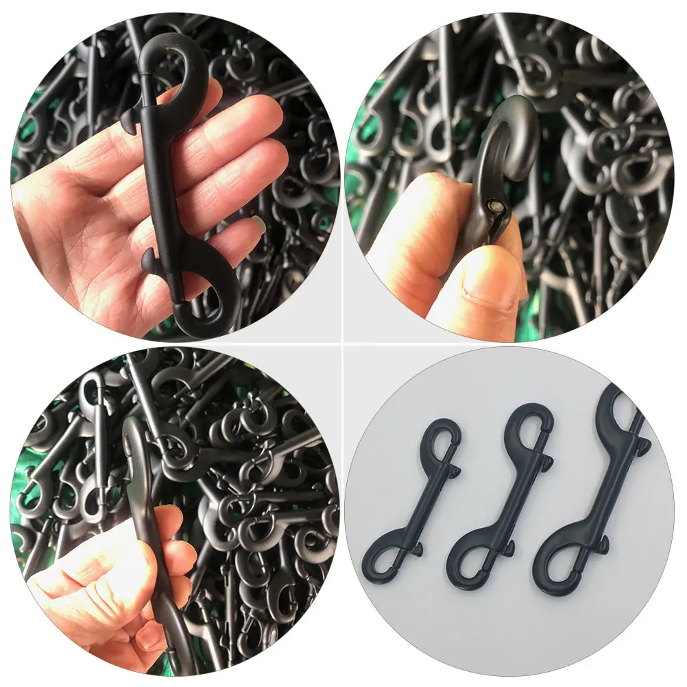 

Double Headed Diving Snap Swivel Dog Pulling Buckle Stainless Steel Leash Buckle Metal Accessory Hardware