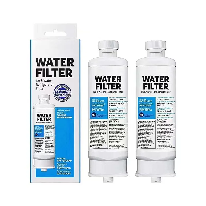 

Compatible refrigerator water filter DA97-17376B HAF-QIN/EXP RF23M8090SG DA97-08006C RF23M8090S