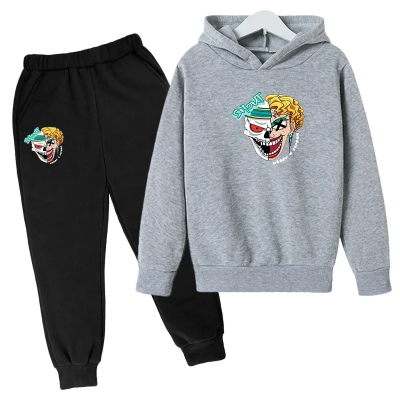 Joker bedrukt jongens sweatshirt kinderkleding meisje buitenkleding voor kinderen van 1 tot 12 jaar winter kinderen set casual tops